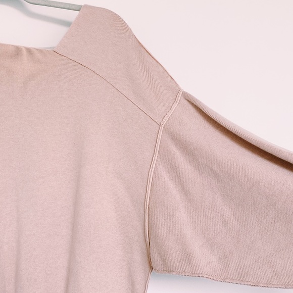 Free People Asymmetric Blush Knitwear Sweater - Picture 6 of 11